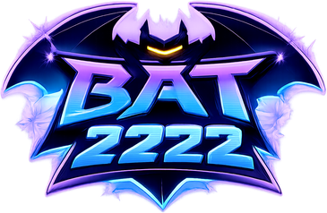 bat 2222 নীয়ন লোগো
